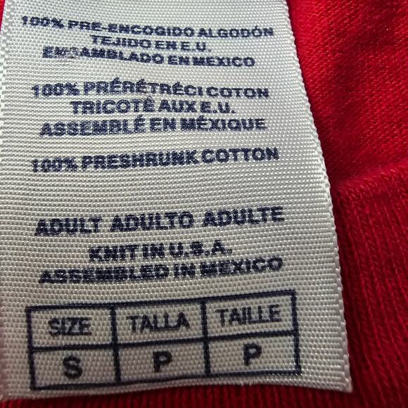 Delta Pro Weight Red Waylon Jennings Western Graphic T-shirt Size S - Picture 9 of 10